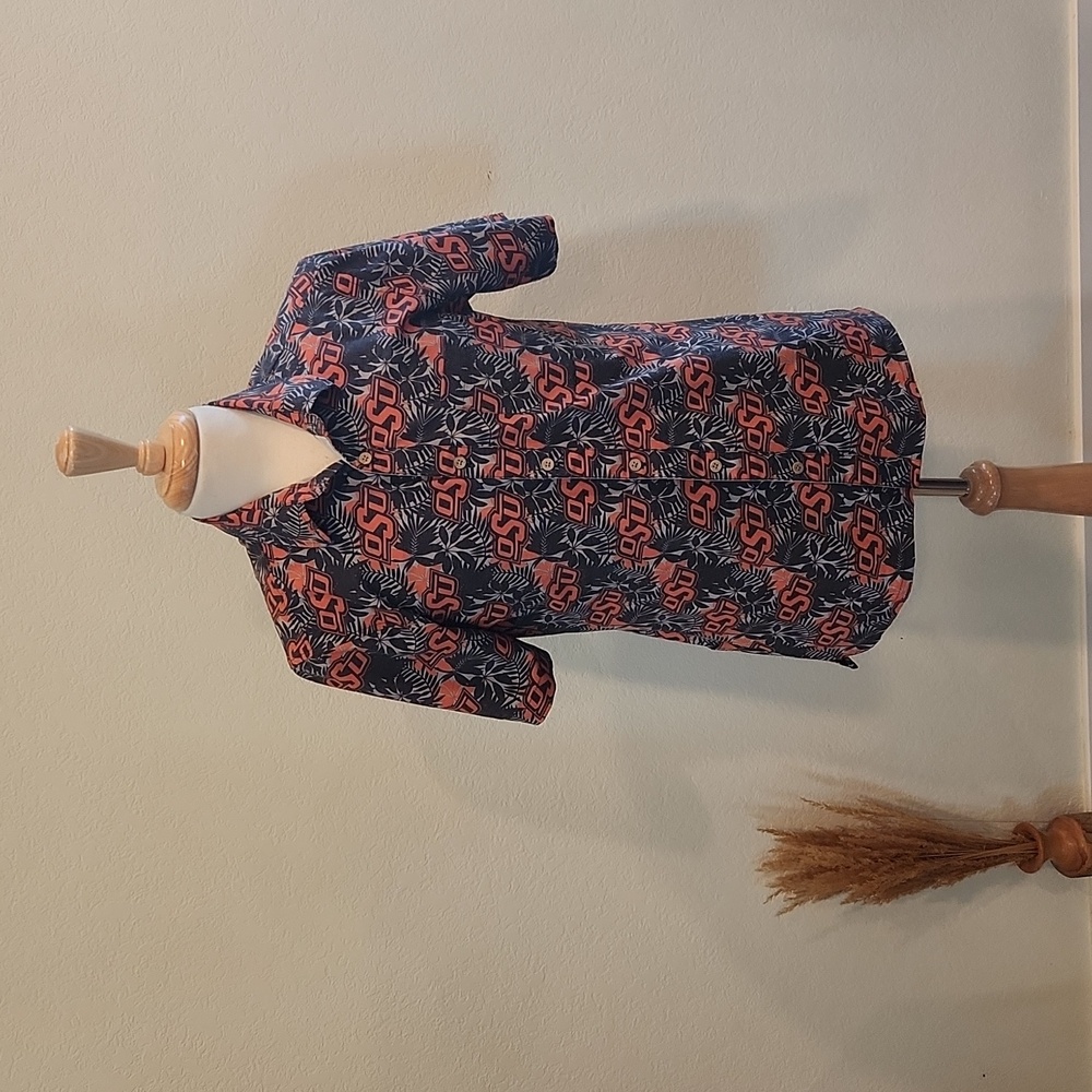 TELLUM + CHOP Short Sleeve Buttom Down Shirt
